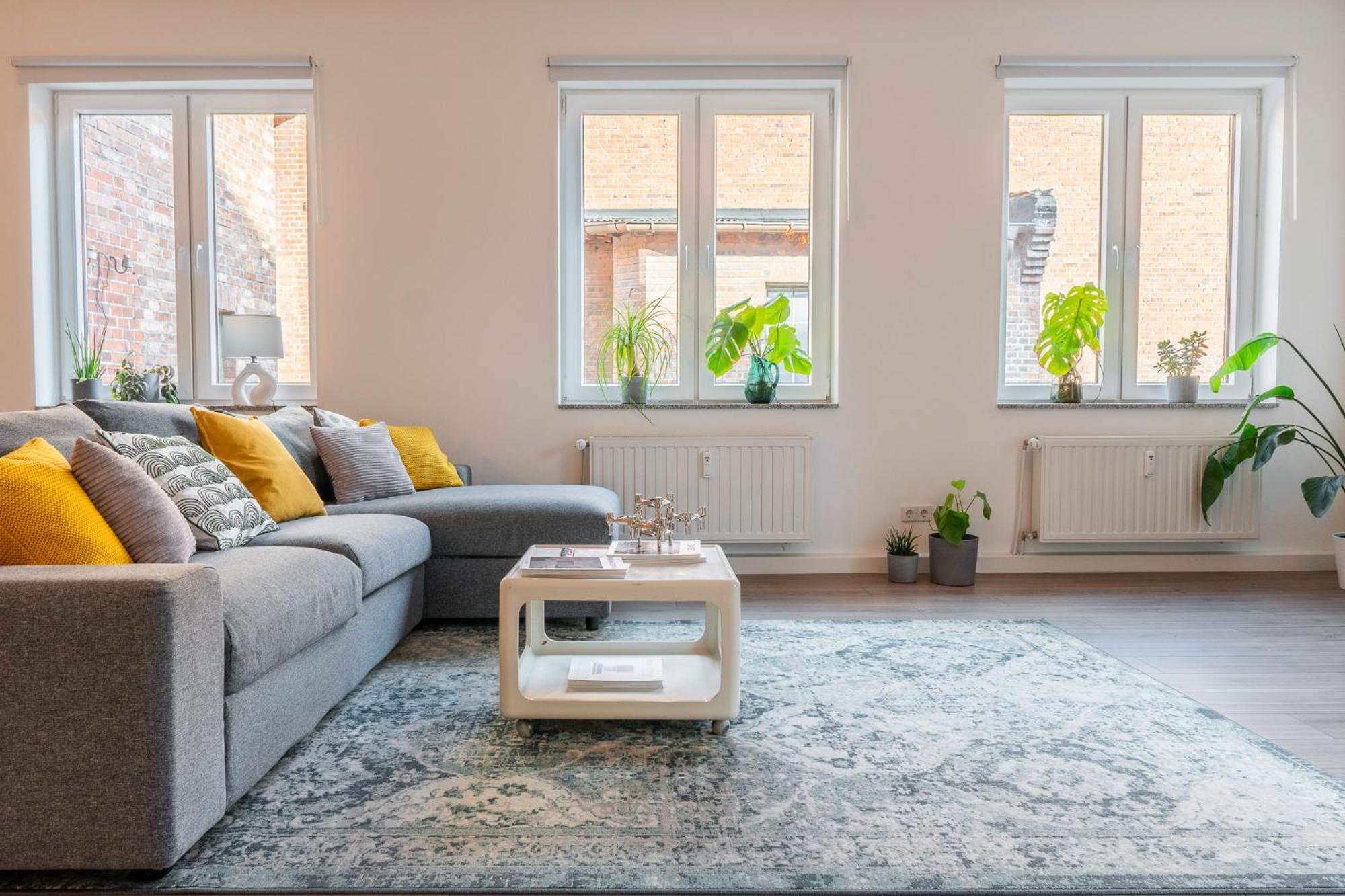Luxurioeses Apartment, 10Min Innenstadt, Parkplatz エアフルト エクステリア 写真