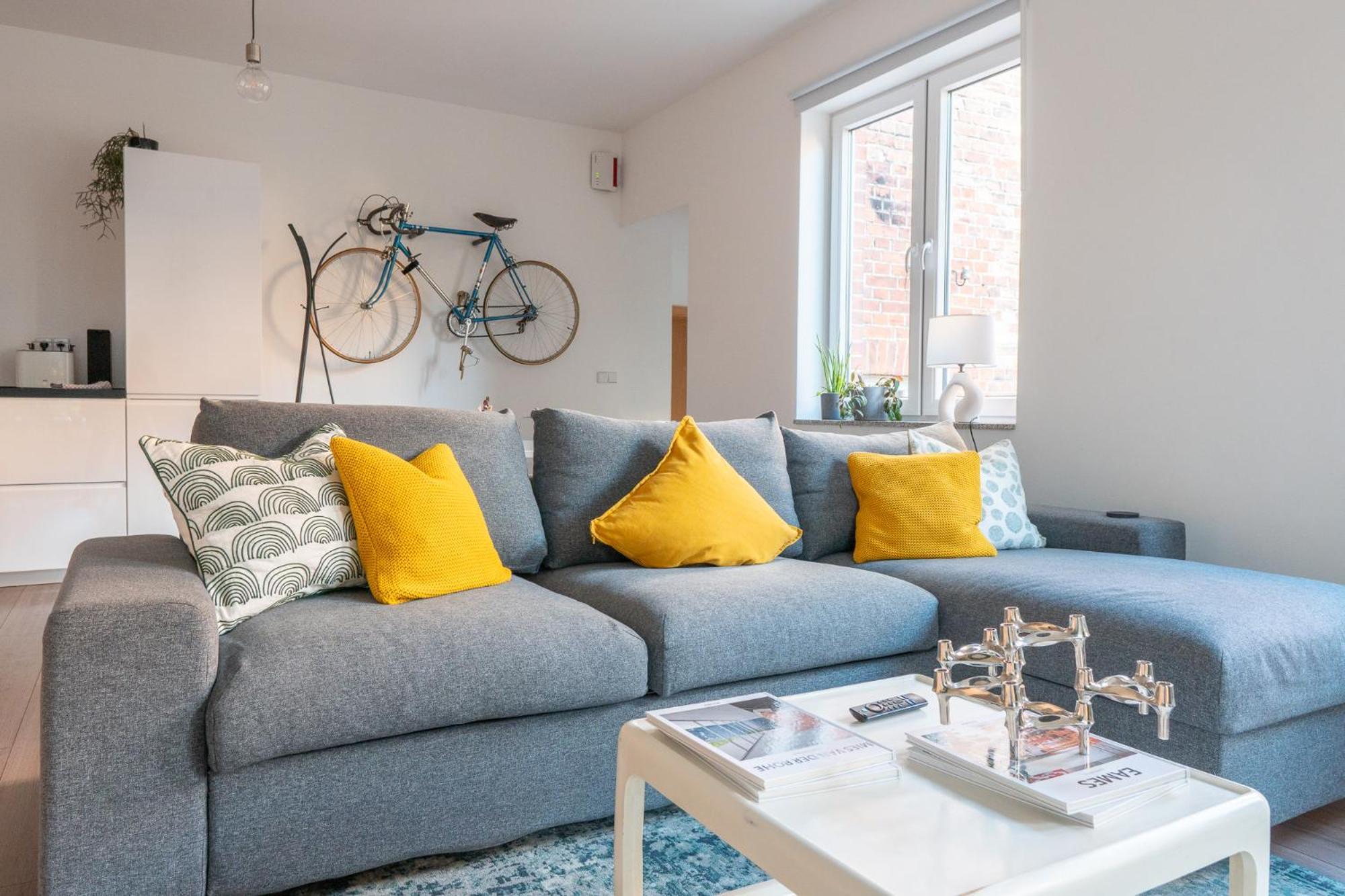 Luxurioeses Apartment, 10Min Innenstadt, Parkplatz エアフルト エクステリア 写真