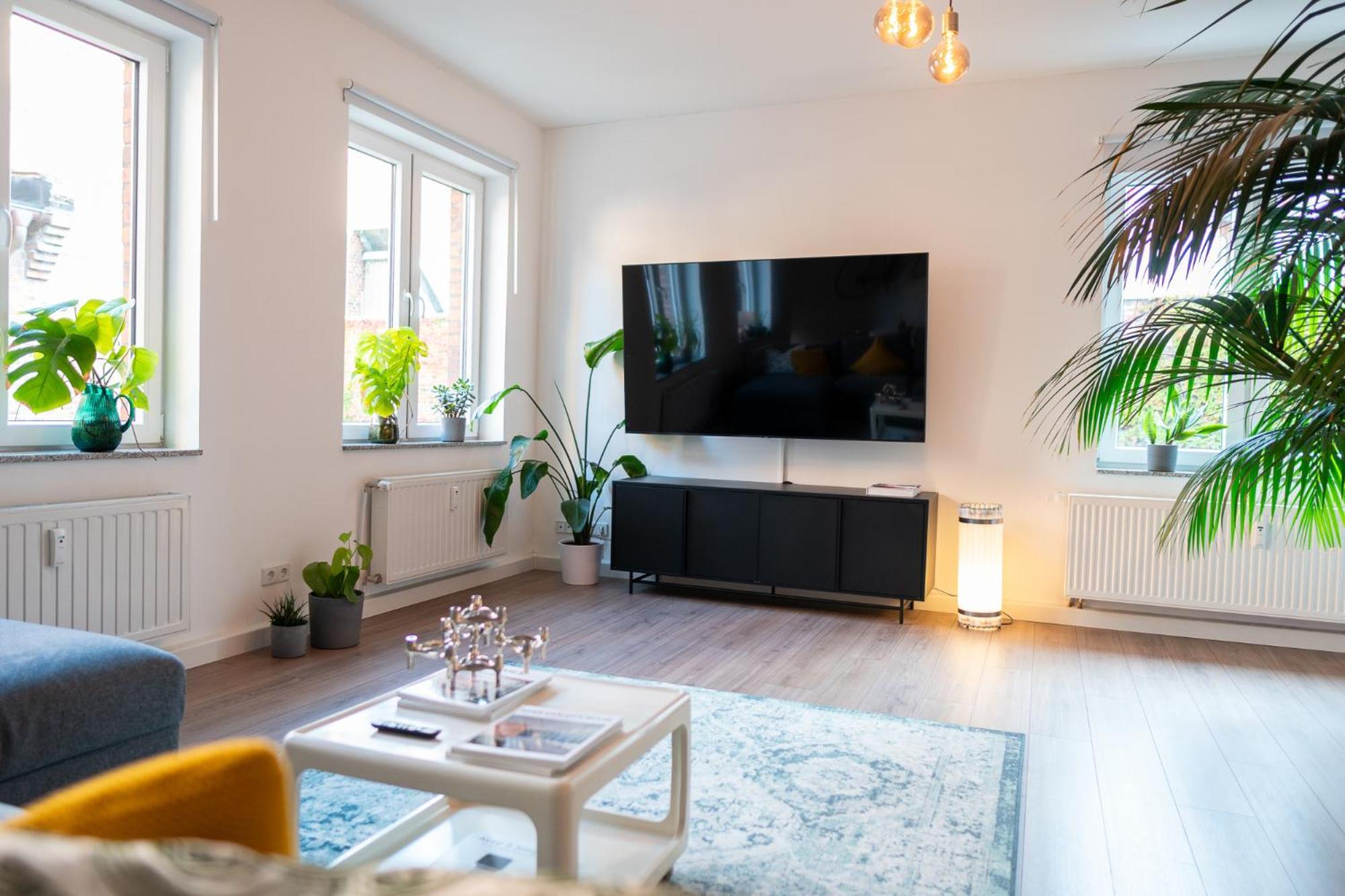 Luxurioeses Apartment, 10Min Innenstadt, Parkplatz エアフルト エクステリア 写真