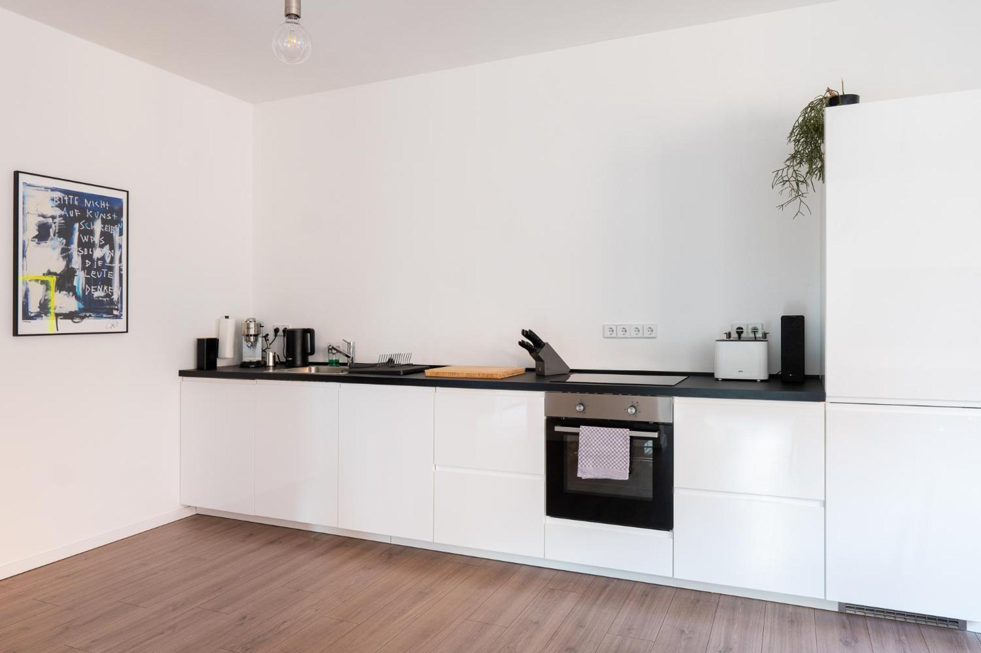 Luxurioeses Apartment, 10Min Innenstadt, Parkplatz エアフルト エクステリア 写真
